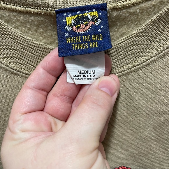 Where the Wild Things Are Tan Sweatshirt - Picture 2 of 3